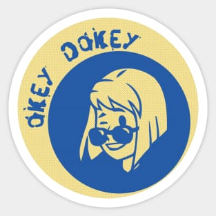 Okey Dokey Lucy Sticker